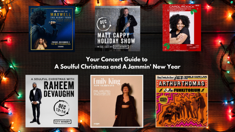 Your Concert Guide to A Soulful Christmas and A Jammin’ New Year
