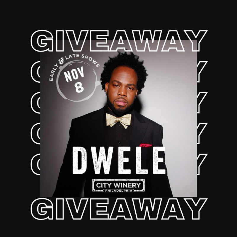 Ticket Giveaway: Dwele at City Winery on Friday, November 8