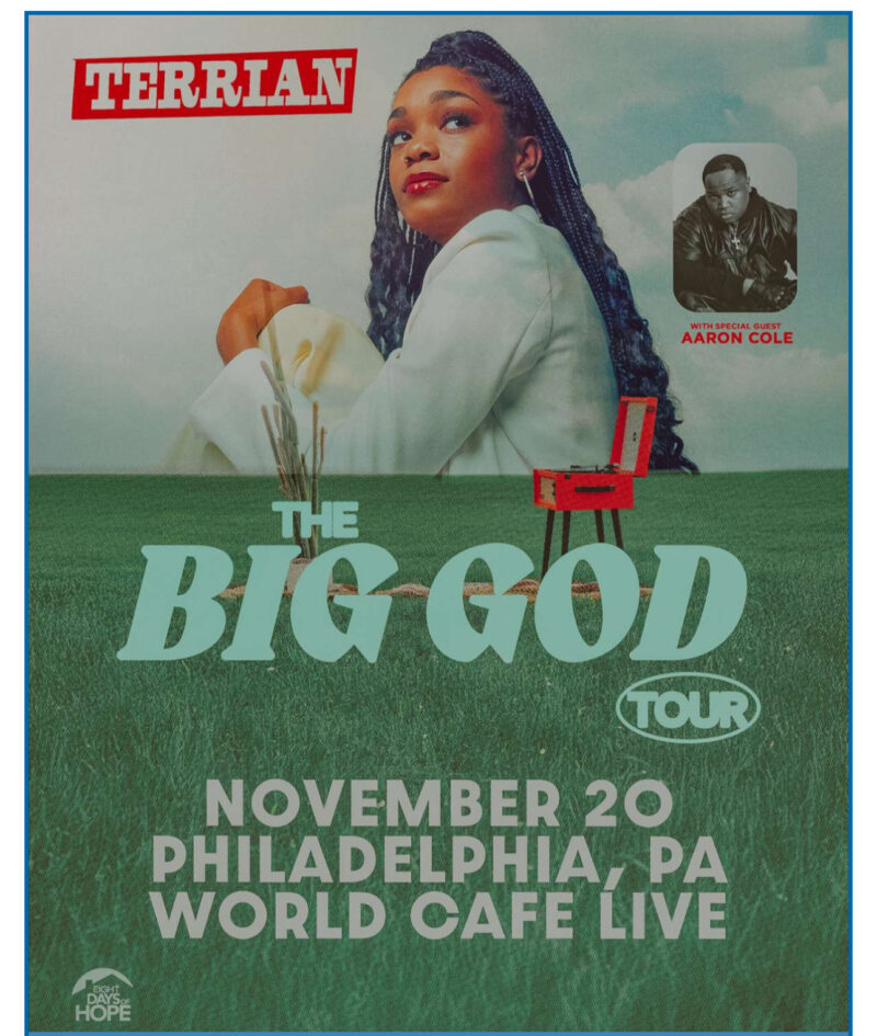 Win Tickets to See Terrian live at World Cafe Live on November 20