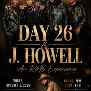 Ticket Giveaway: Day 26 & J. Howell  – An R&B Experience